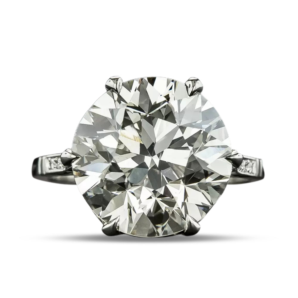 Lang Collection 8.23 Carat Diamond Engagement Ring - GIA K VS1 - 2
