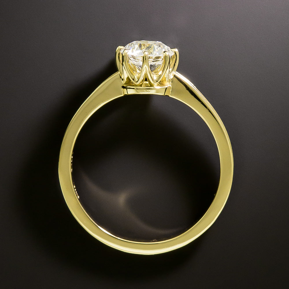 Lang Collection .82 Carat Solitaire Engagement Ring - GIA  G SI1  - 3