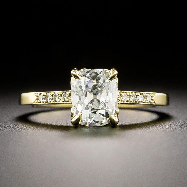 Lang Collection Art Deco-Style 1.53 Carat Diamond Ring - GIA I SI1