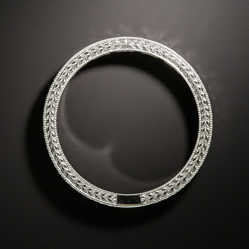French-Cut Diamond Wedding Band - 2