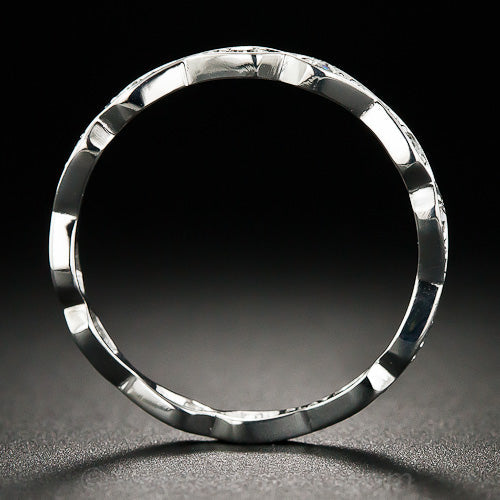 Lang Collection Geometric Diamond Eternity Band - 5