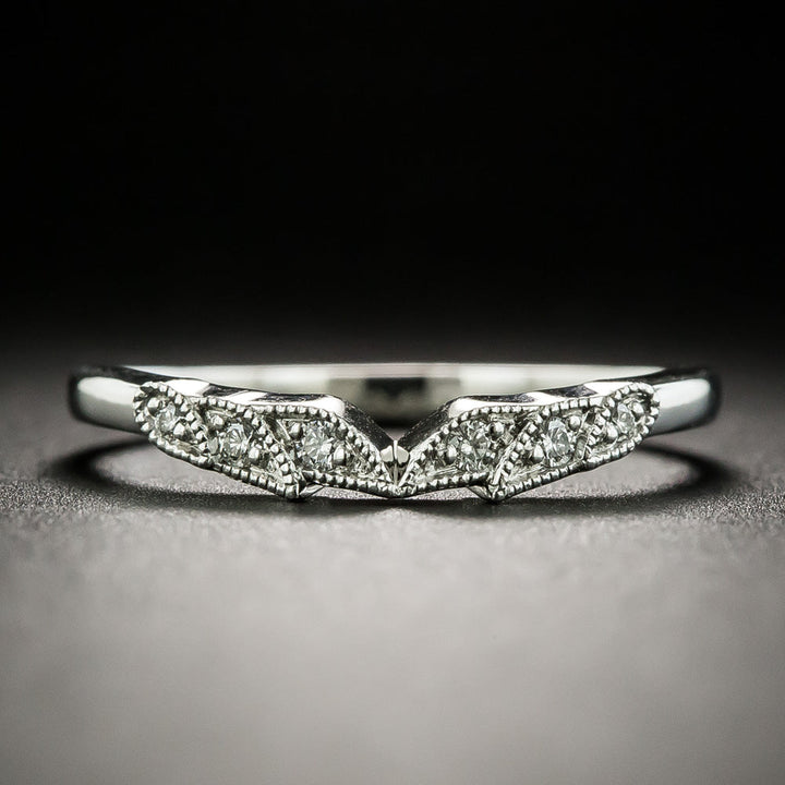 Lang Collection Laurel Leaf Motif Contoured Band