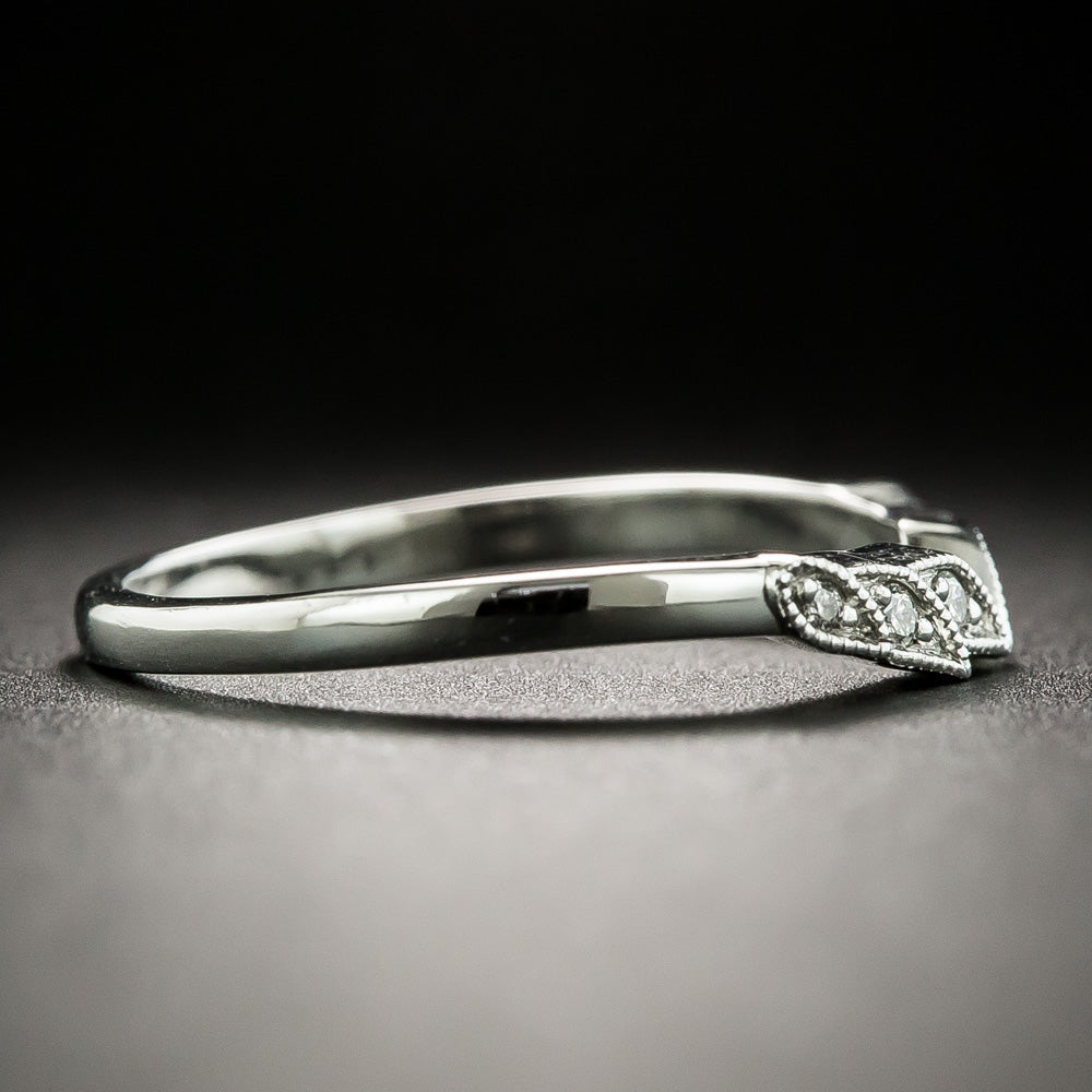 Lang Collection Laurel Leaf Motif Contoured Band - 4