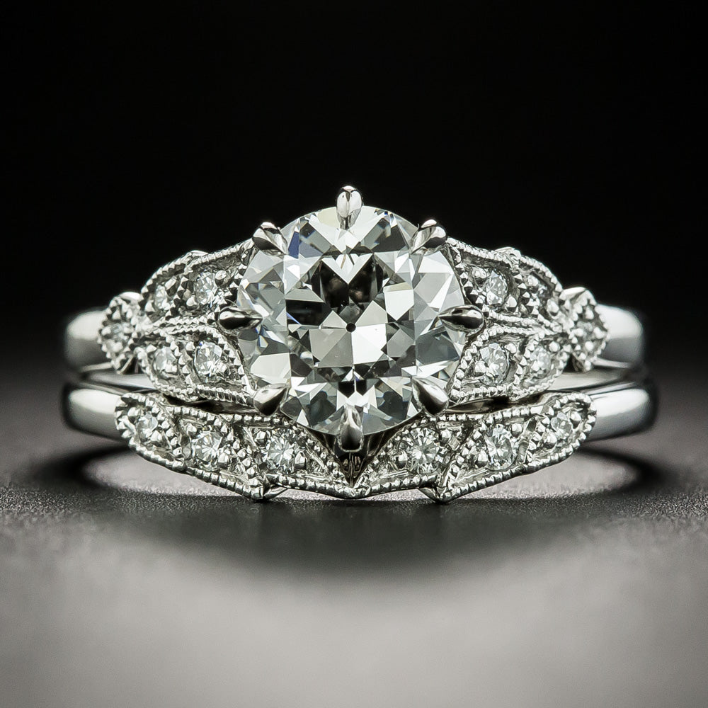 Lang Collection Laurel Leaf Motif Contoured Band - 5