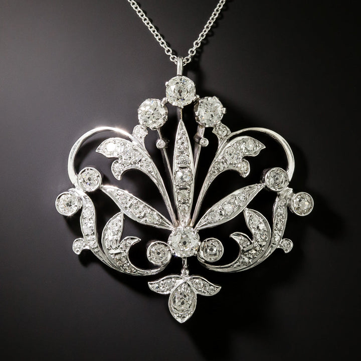 Late-Edwardian Diamond Pendant