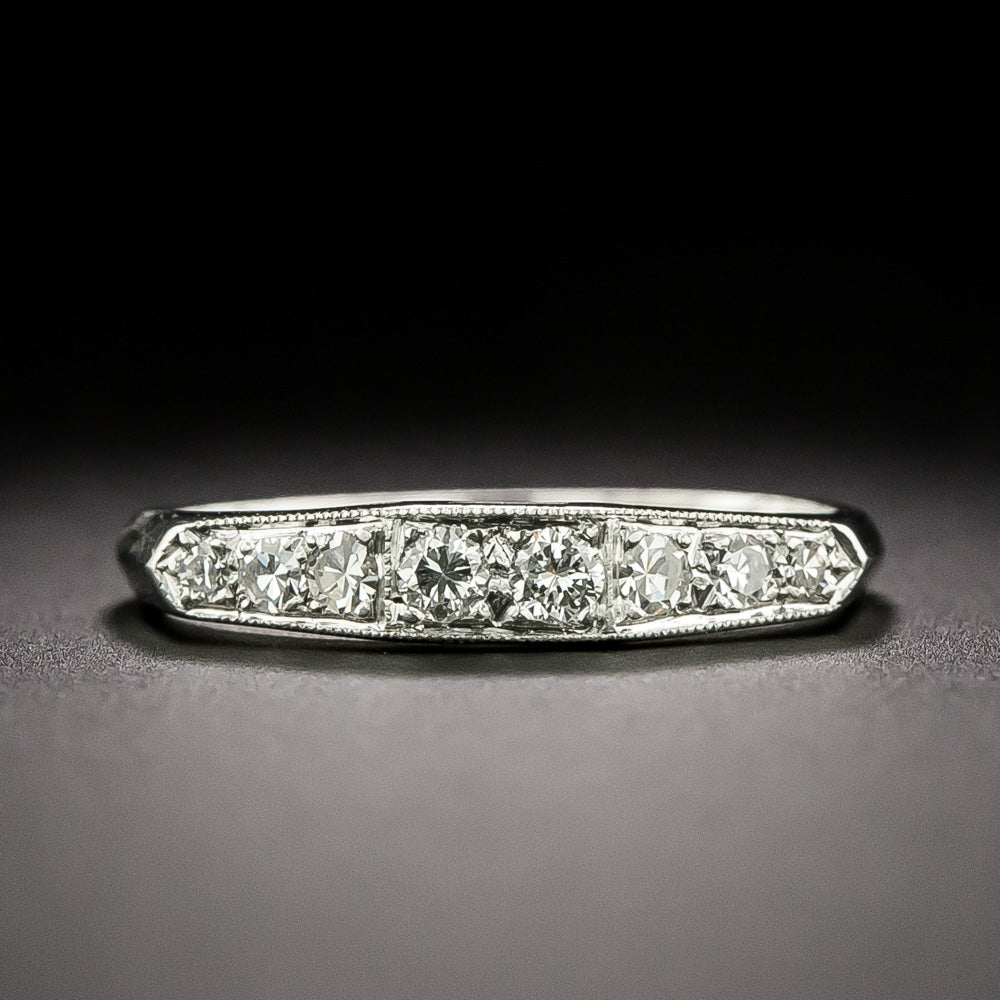 Mid-Century .80 Carat Diamond Engagement Set - 4
