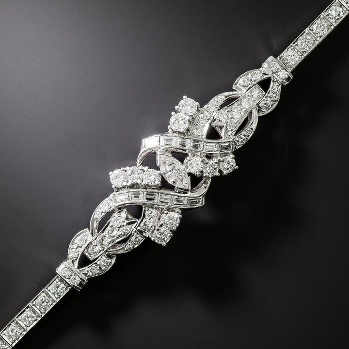 Mid-Century Diamond Bracelet