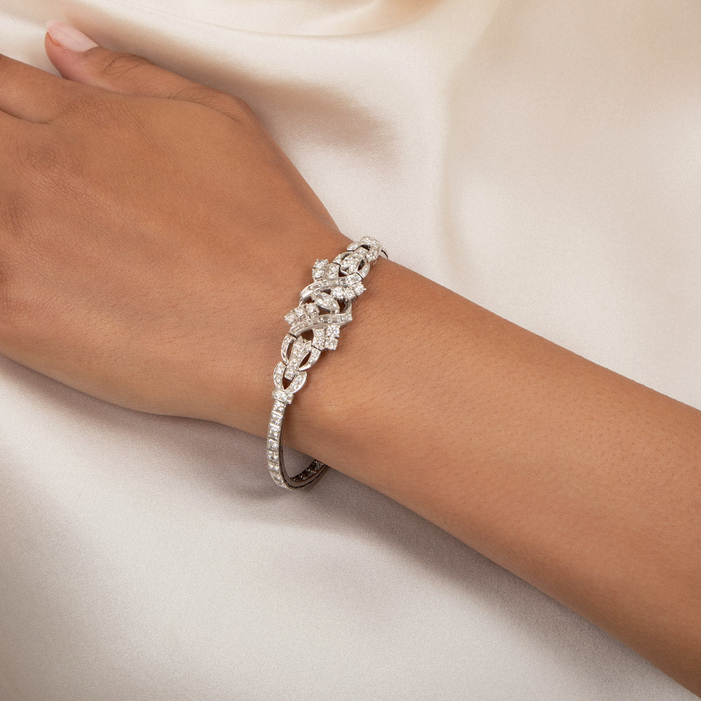 Mid-Century Diamond Bracelet - 5