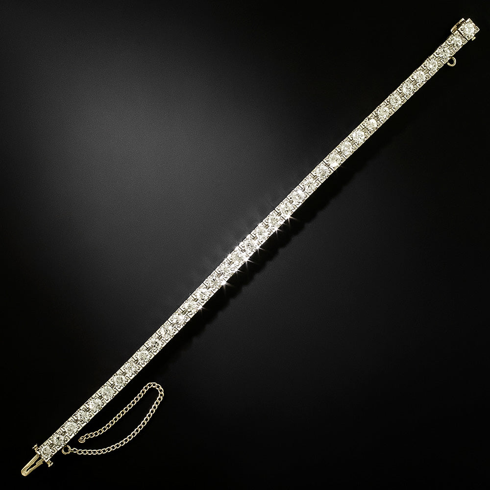 Mid-Century Diamond Tennis Bracelet - 2