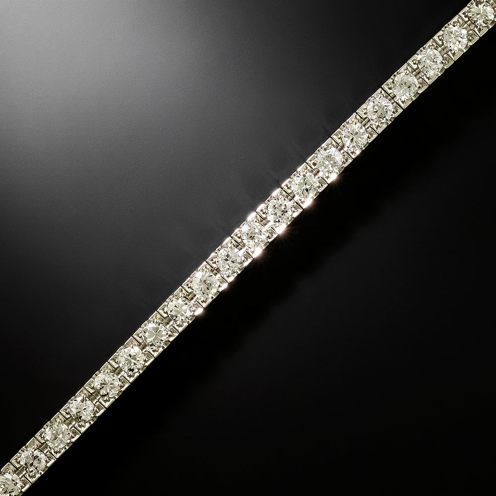 Mid-Century Diamond Tennis Bracelet - 3