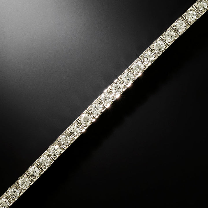 Mid-Century Diamond Tennis Bracelet