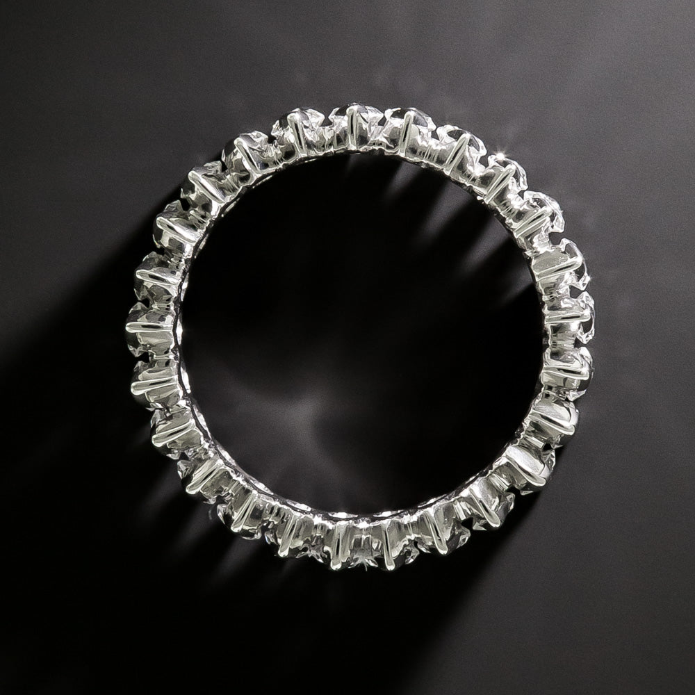 Mid-Century Marquise Diamond Eternity Band, Size 5 1/4 - 5