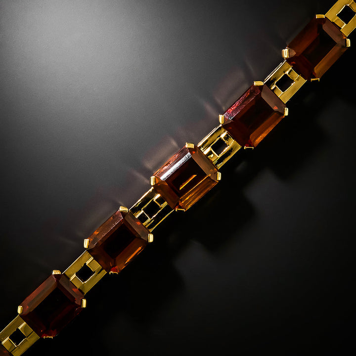 Mid-Century/Retro Citrine Bracelet