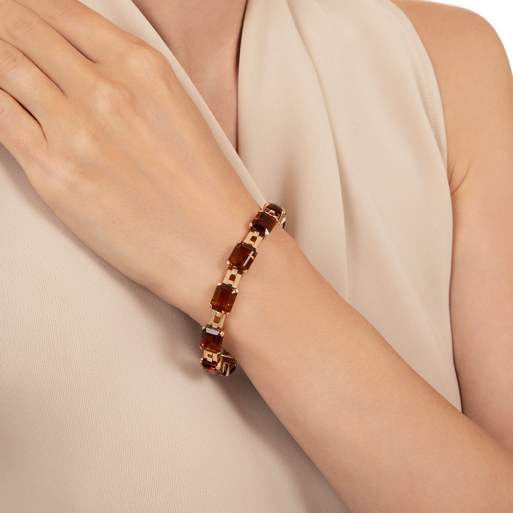 Mid-Century/Retro Citrine Bracelet - 5