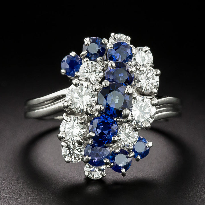 Oscar Heyman Sapphire and Diamond Ring