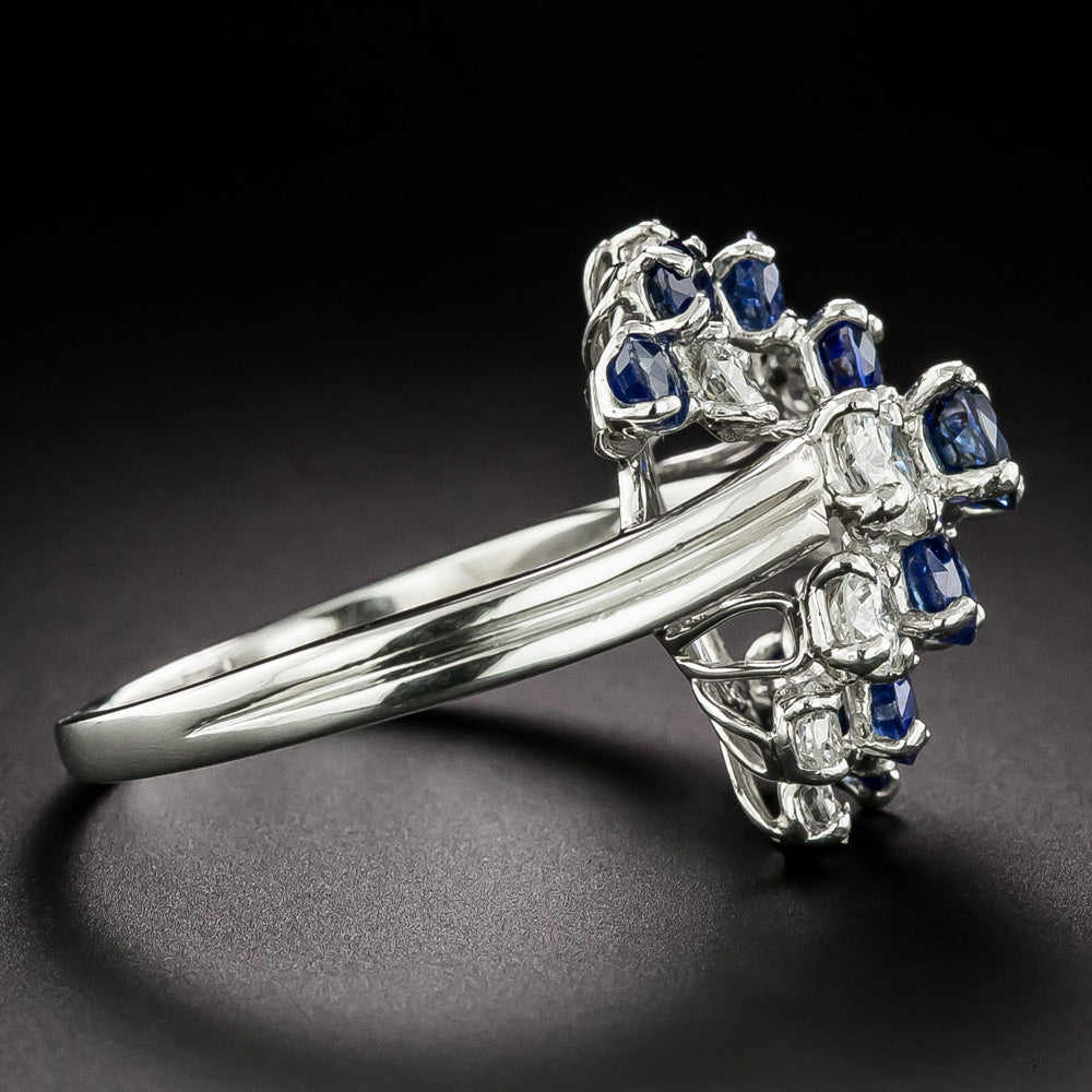 Oscar Heyman Sapphire and Diamond Ring - 3