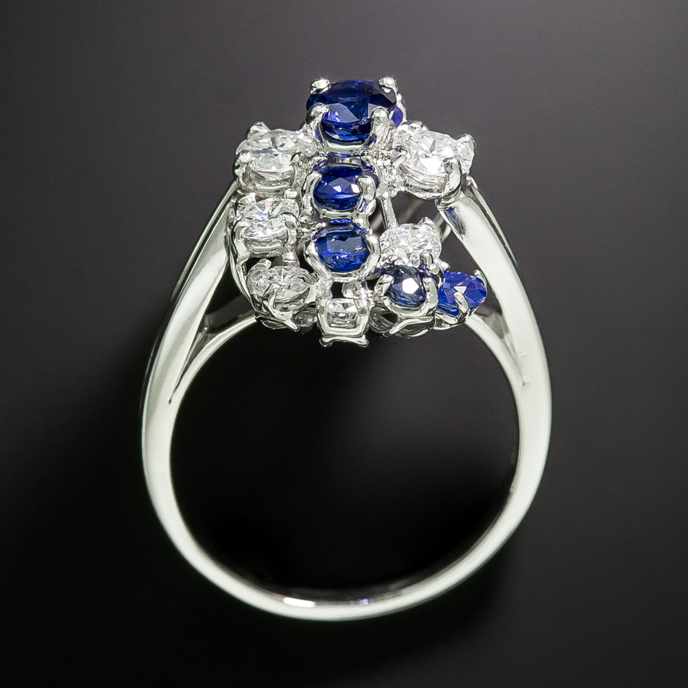 Oscar Heyman Sapphire and Diamond Ring - 4