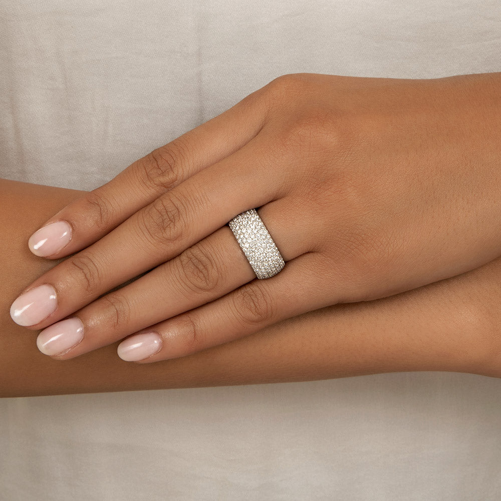 Pavé Diamond Band - 7
