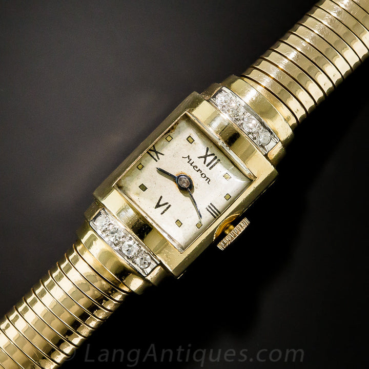 Retro Gaspipe Diamond Watch