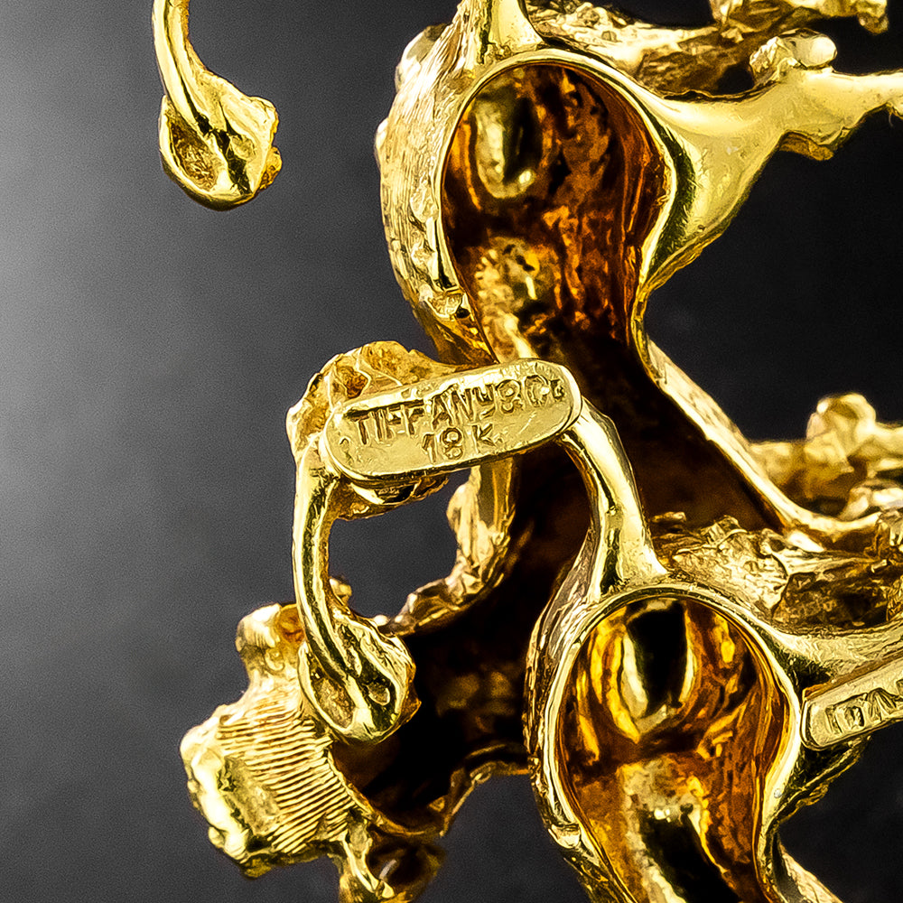 Tiffany & Co. 18K Poodles Brooch - 4