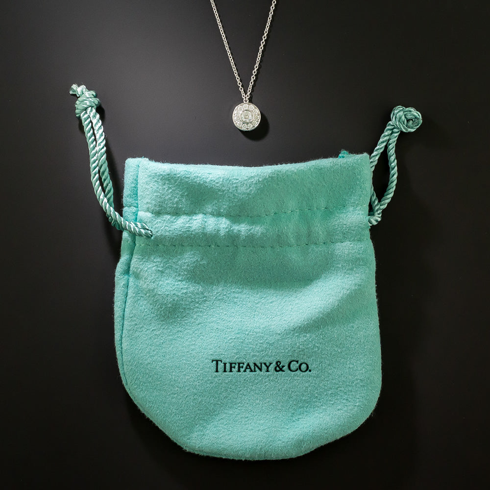 Tiffany & Co. Diamond Cluster Pendant - 5