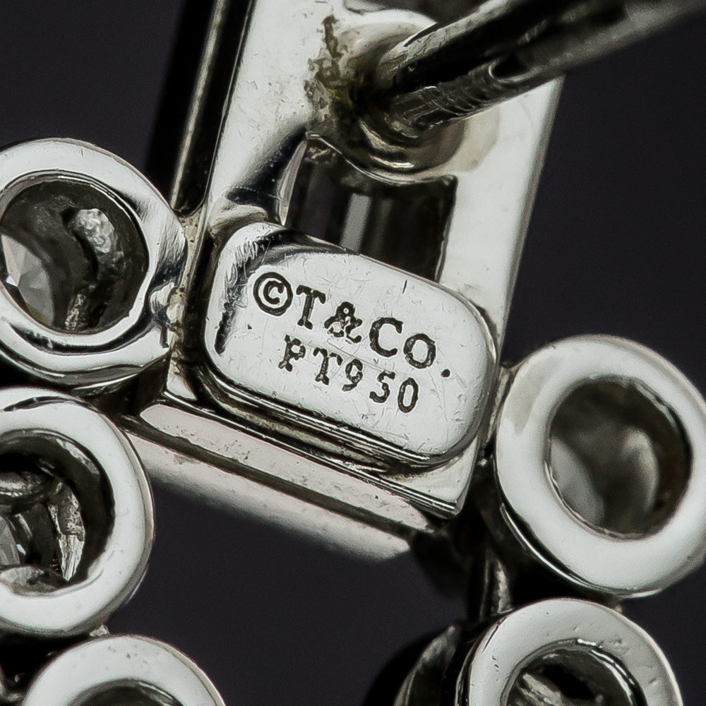 Tiffany & Co. Pearl and Diamond Dangle Earrings - 5