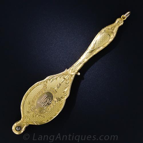 Victorian 14K Gold Lorgnette  - 3