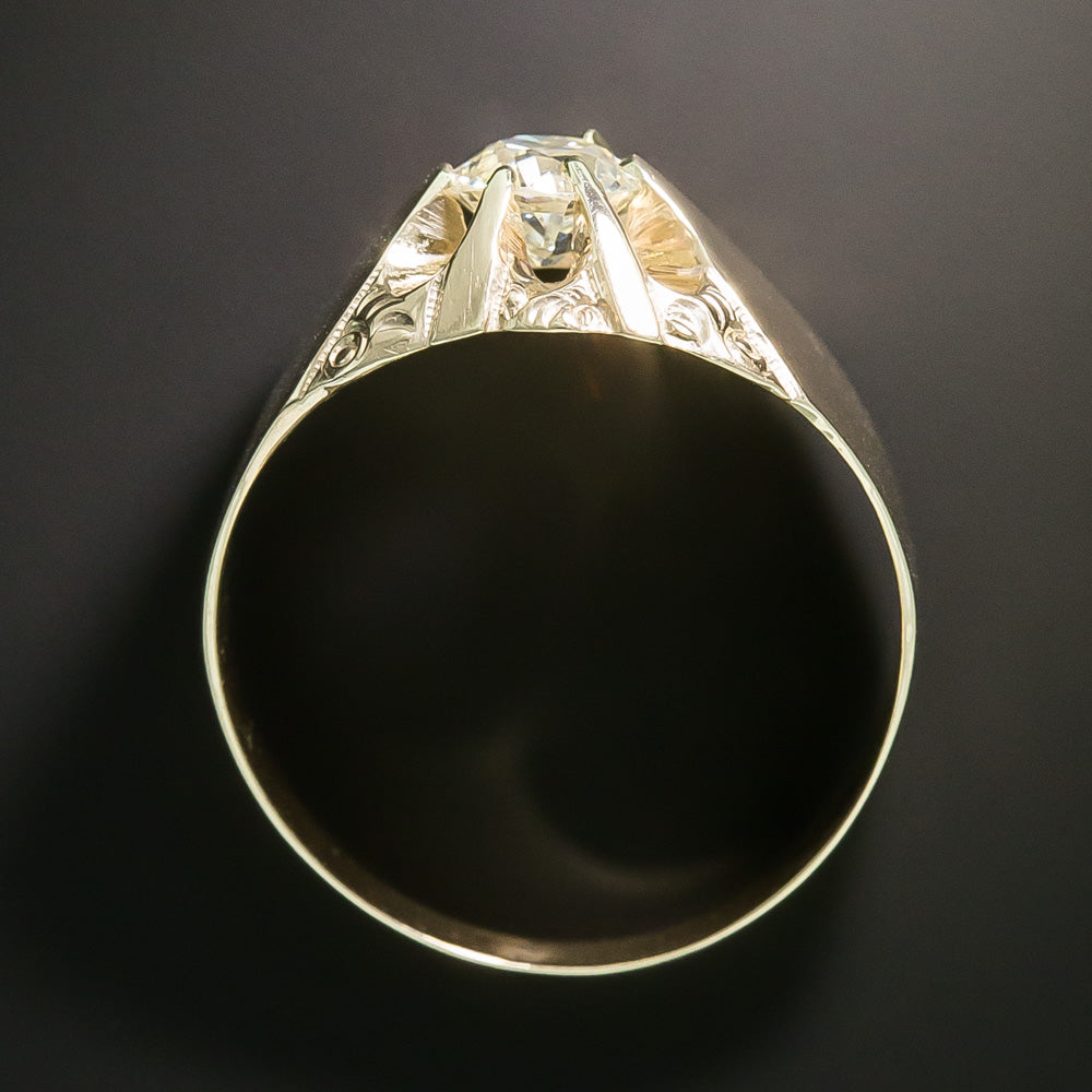 Victorian .74 Carat Diamond  Ring - 3