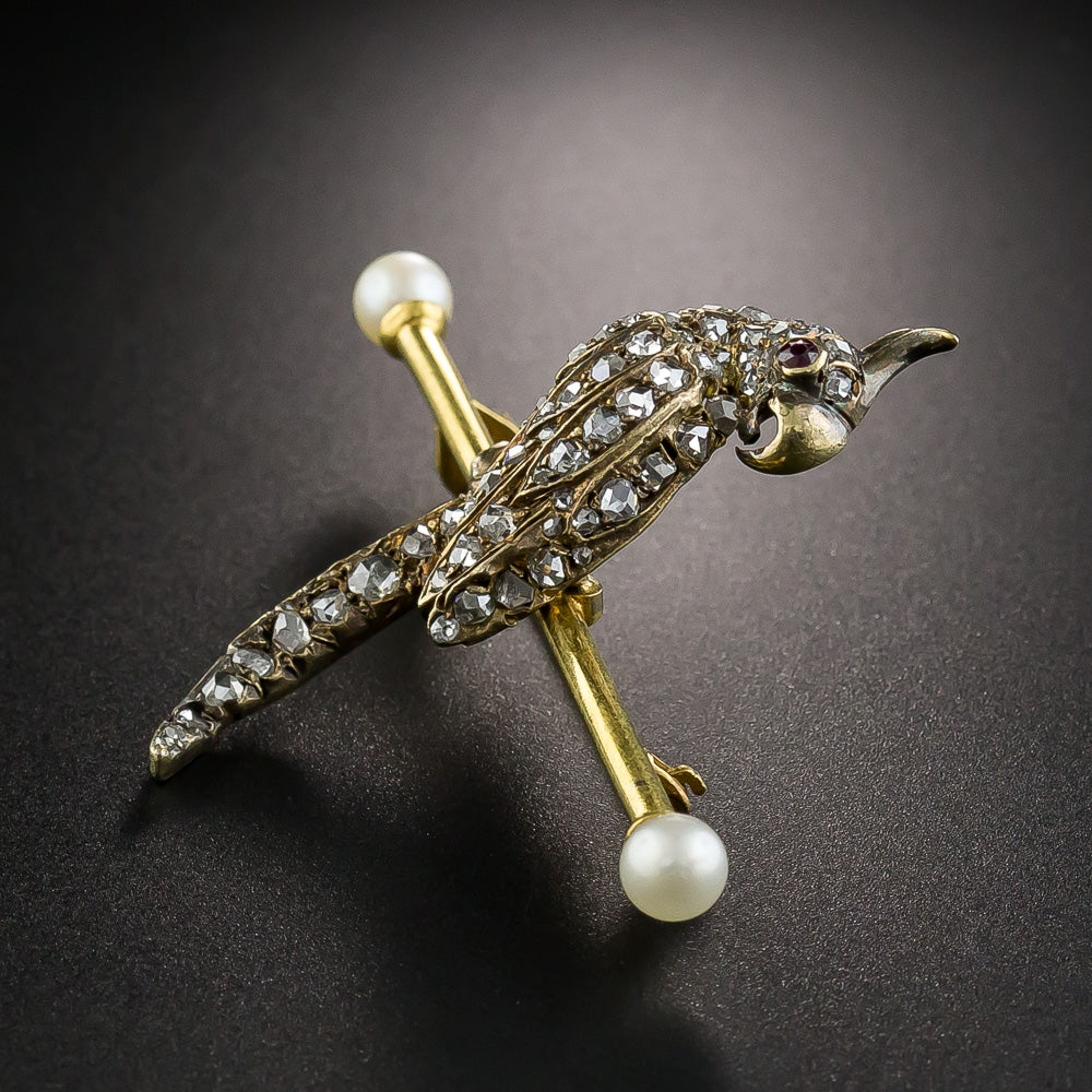 Victorian Cockatiel Pin - 5