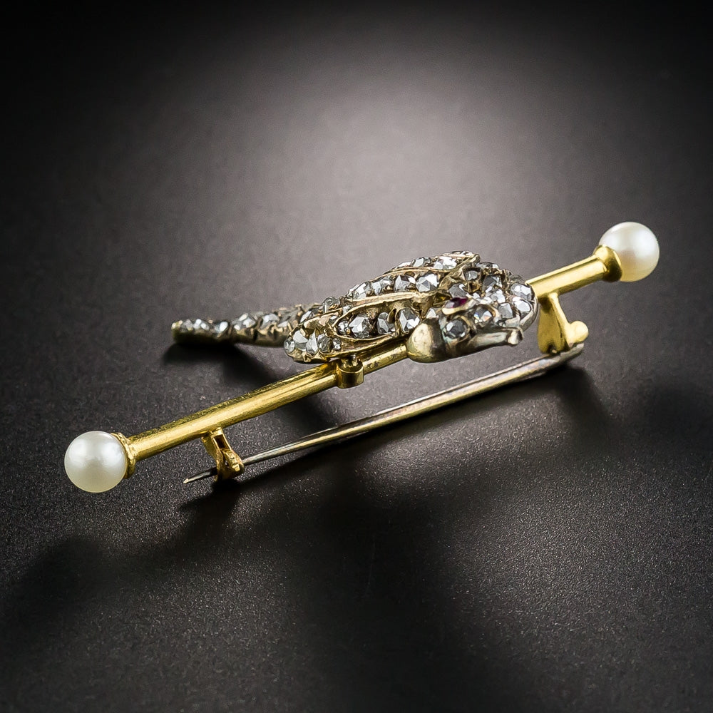 Victorian Cockatiel Pin - 6
