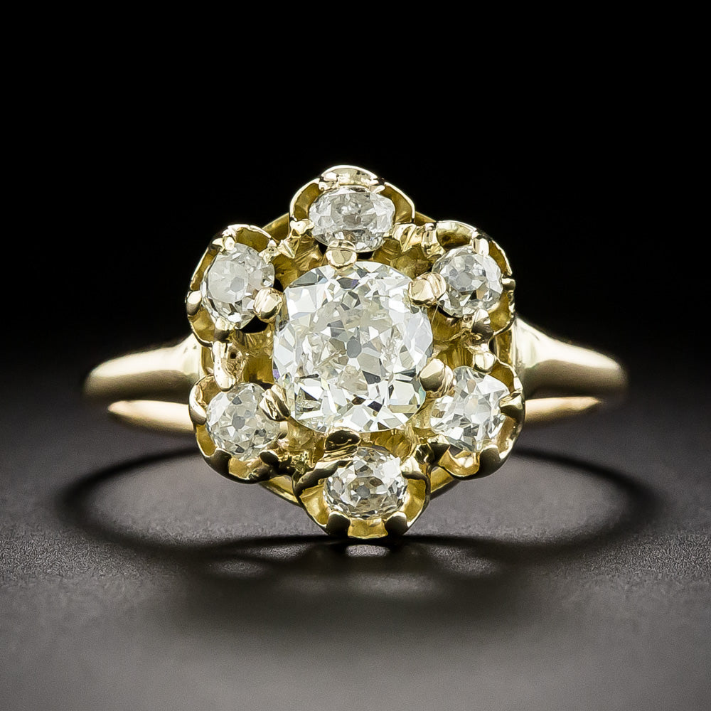 Victorian Diamond Cluster Ring - 3