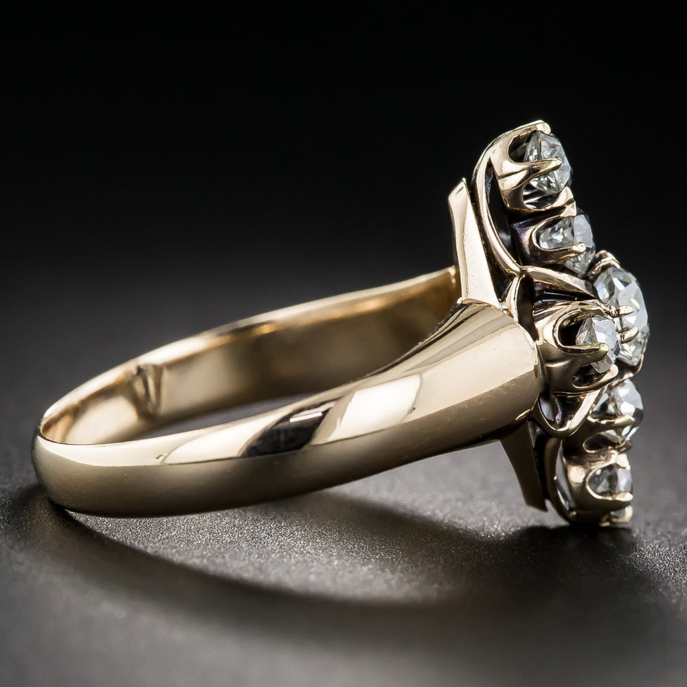 Victorian Diamond Dinner Ring - 10