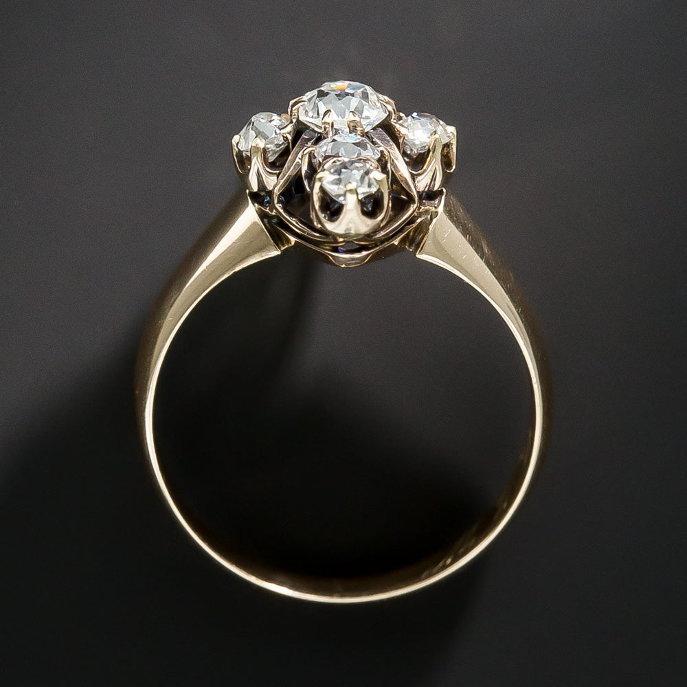 Victorian Diamond Dinner Ring - 12