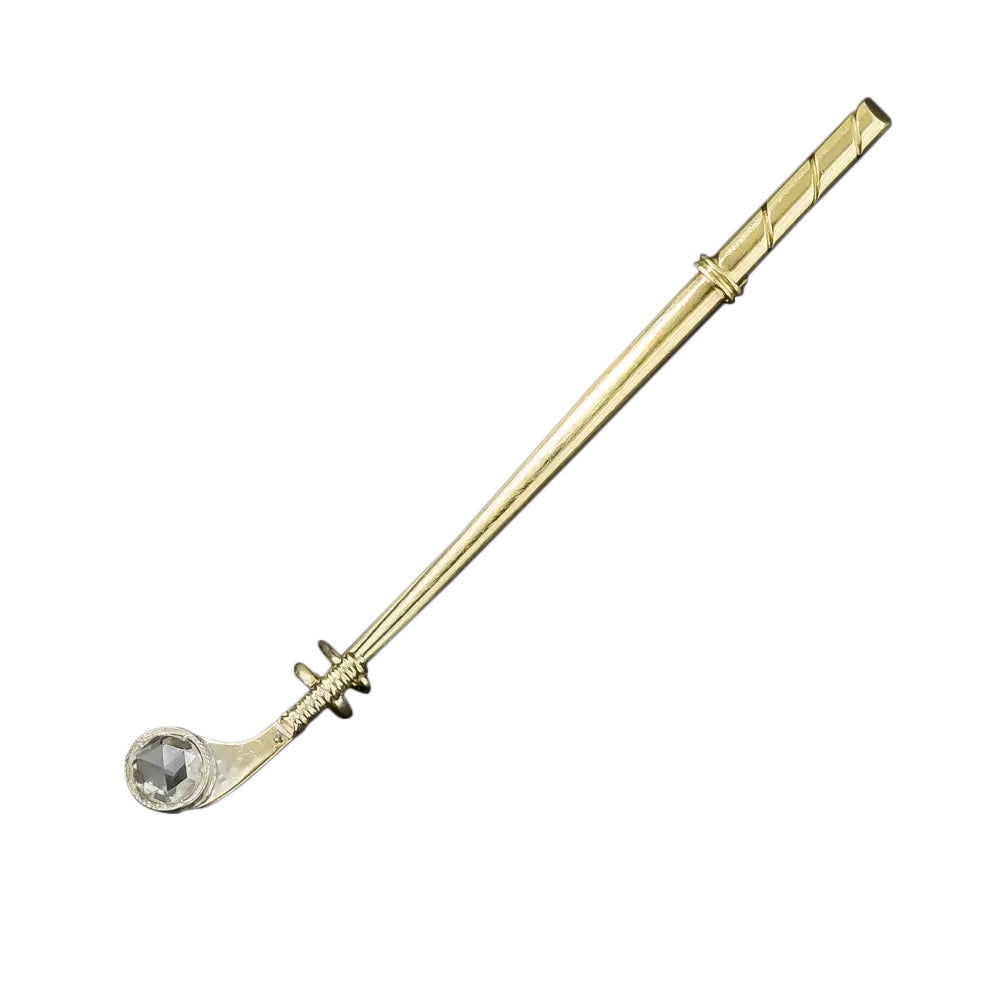 Victorian Diamond Golf Club Pin  - 7