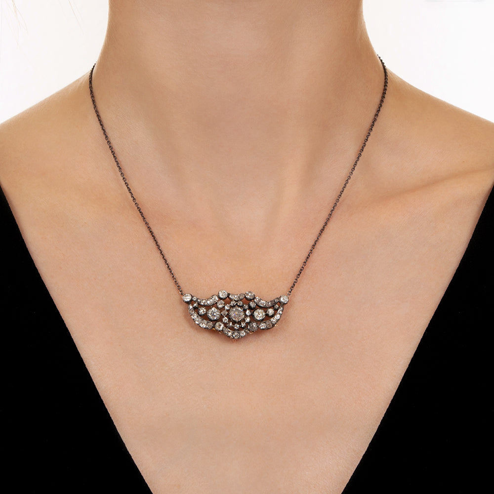 Victorian Diamond Necklace - 5