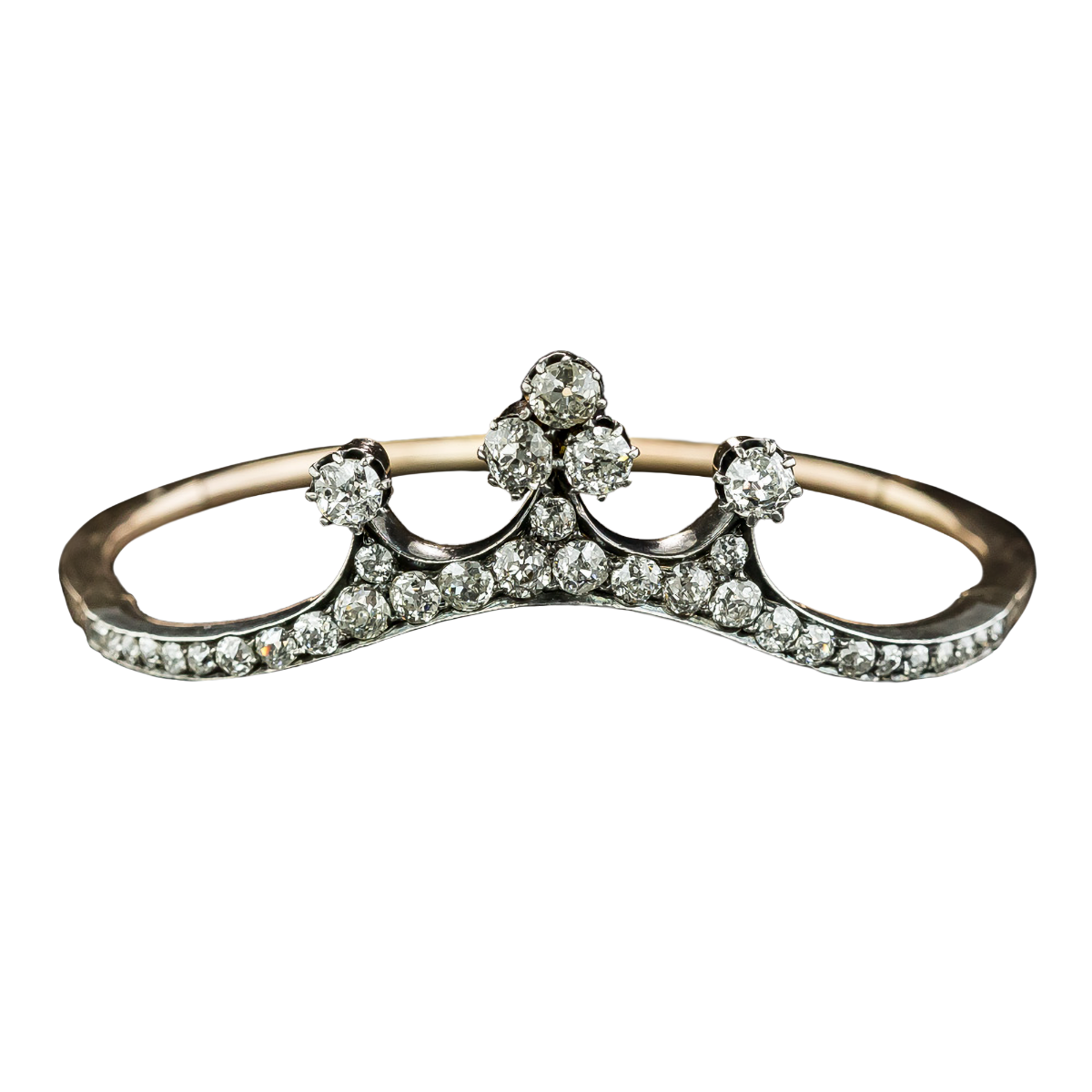 Victorian Diamond Tiara Bracelet - 3