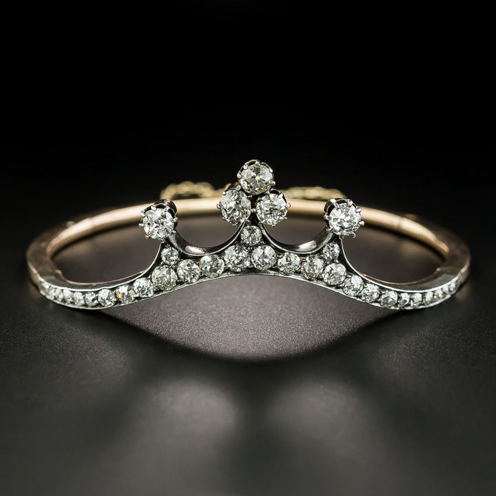 Victorian Diamond Tiara Bracelet