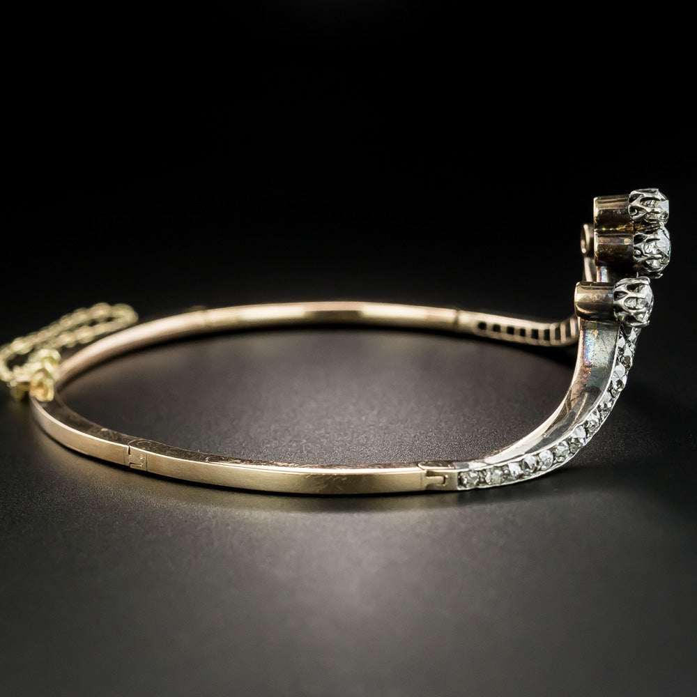 Victorian Diamond Tiara Bracelet - 5