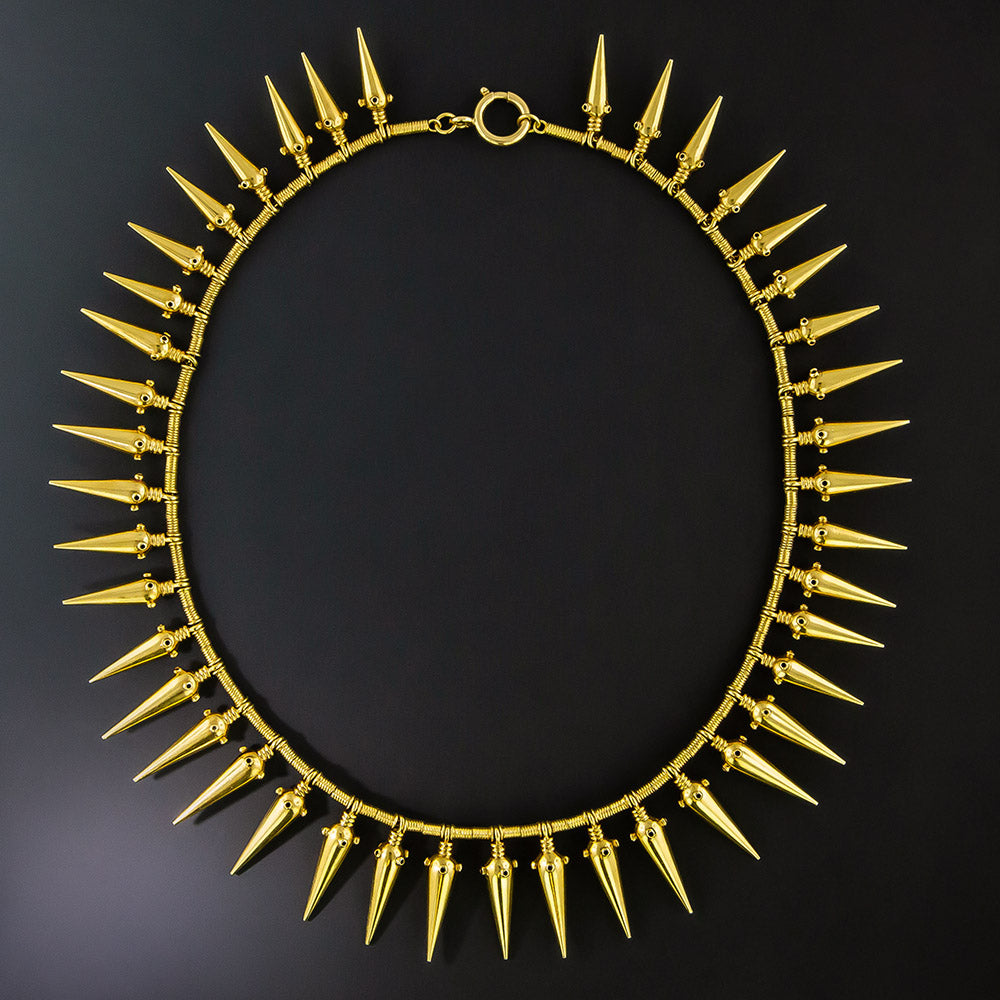 Victorian Fringe Necklace - 2