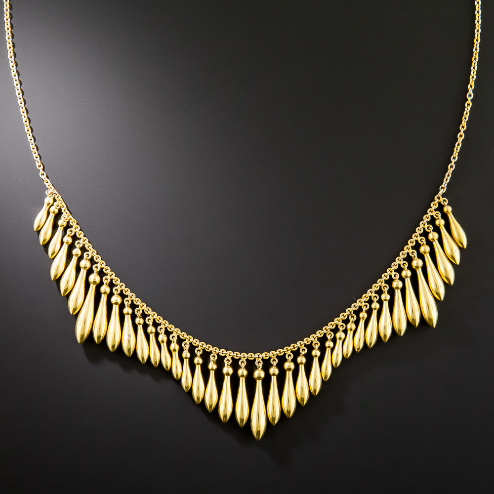Victorian Fringe Necklace  - 3