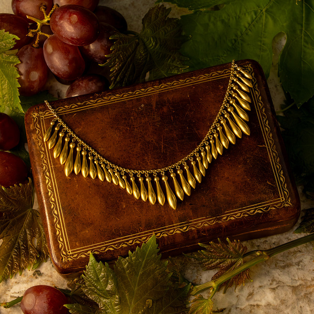 Victorian Fringe Necklace  - 5