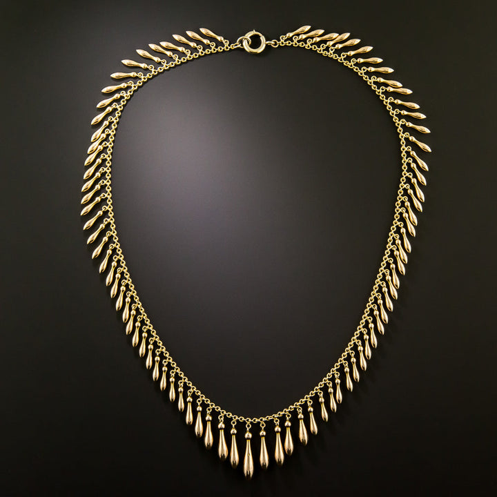 Victorian Fringe Necklace