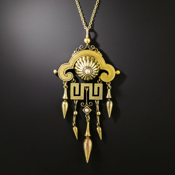 Victorian Fringe Pendant