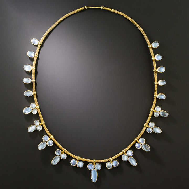 Victorian Moonstone Choker