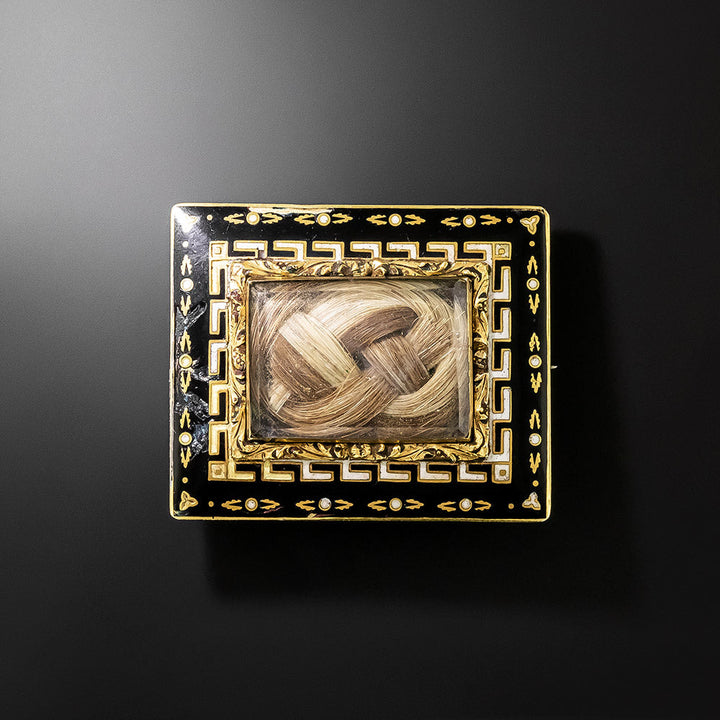 Victorian Mourning Brooch