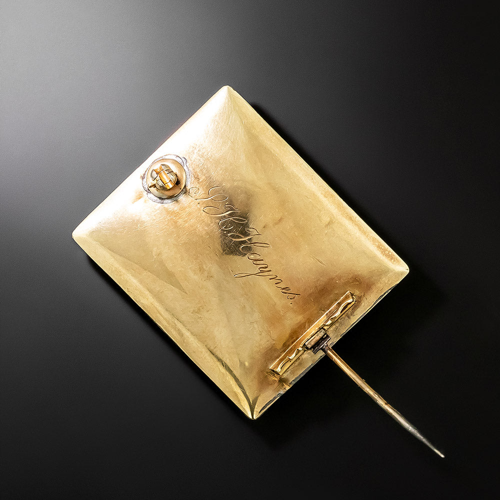 Victorian Mourning Brooch - 6
